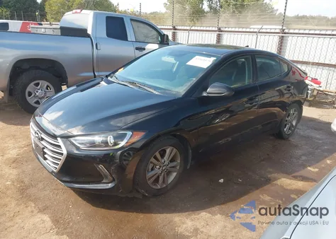 2018 Hyundai Elantra Value Edition из США, поврежденный, VIN 5NPD84LFXJH286297